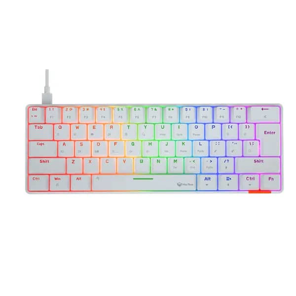 Tastiera Gaming Meetion Hestia MK005 , E bardhe