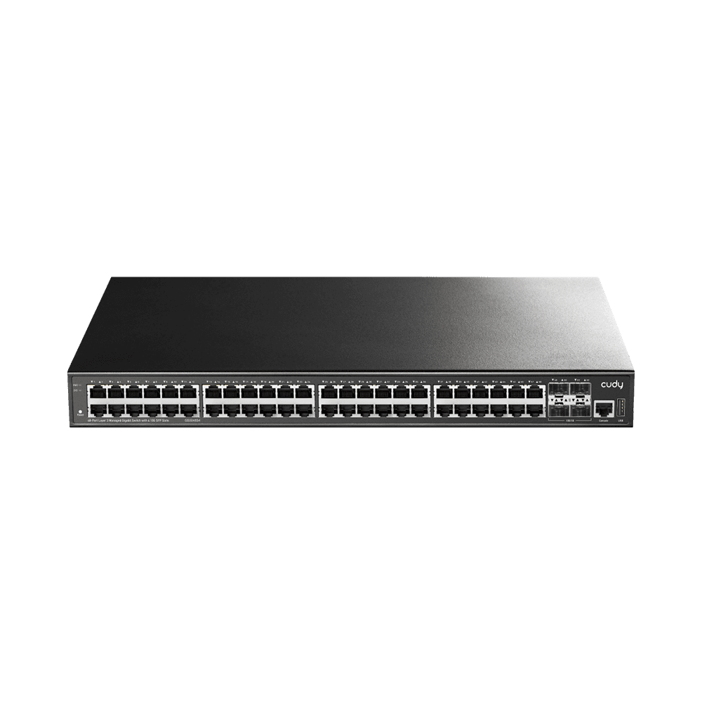 48-Port Layer 3 Managed Gigabit Switch with 4 10G SFP Slots (GS5048S4)