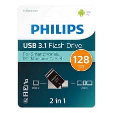 Philips Kapaciteti: 128GB Shpejtësia maksimale e leximit: 180 MB/s Shpejtësia maksimale e shkrimit 35 MB/s