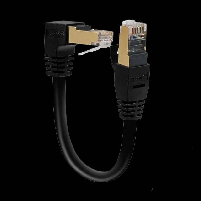 S/FTP CAT7 Patch cord L profile 0.20M