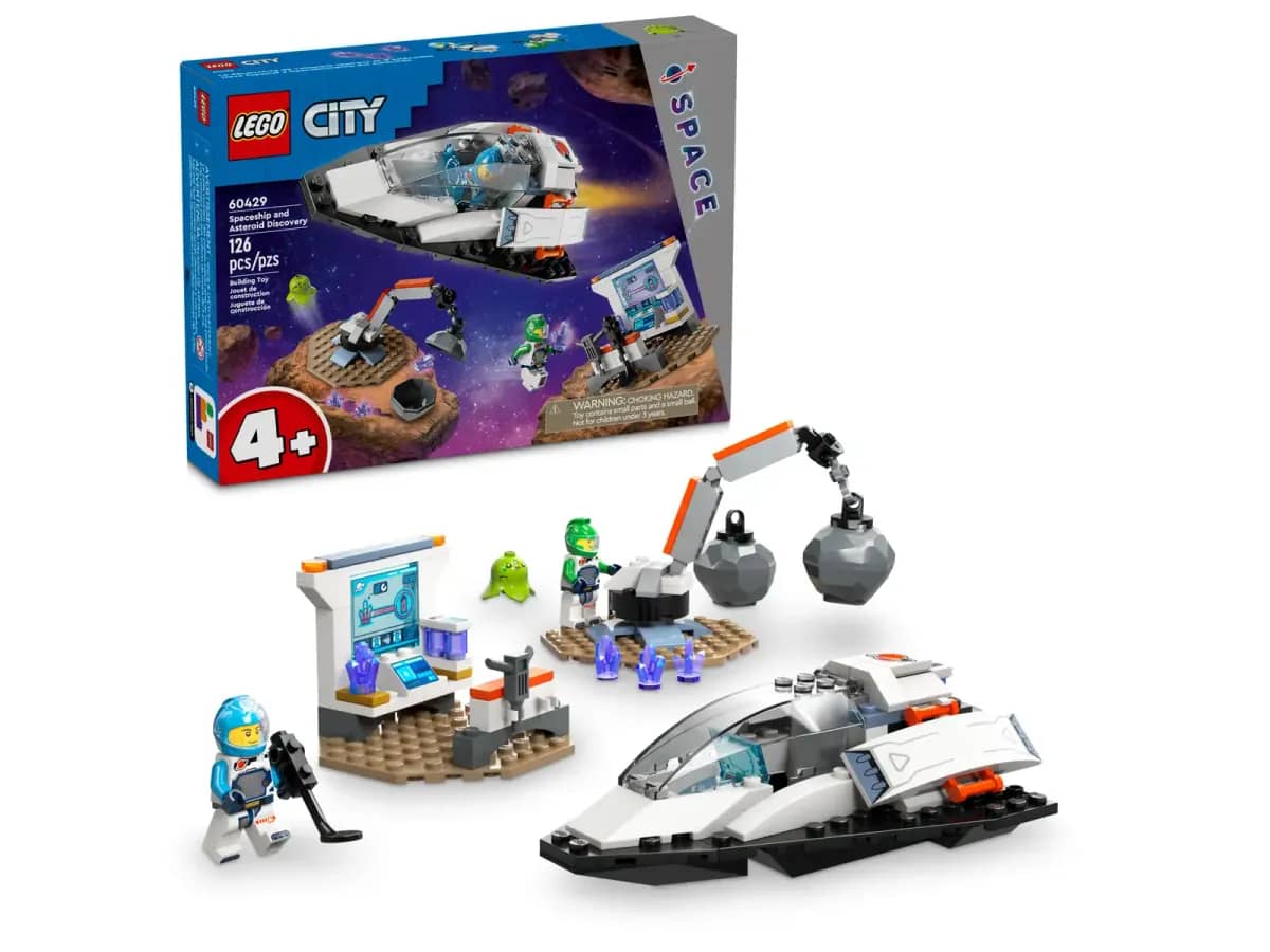 LEGO City Spaceship and Asteroid Discovery Construction Set 60429