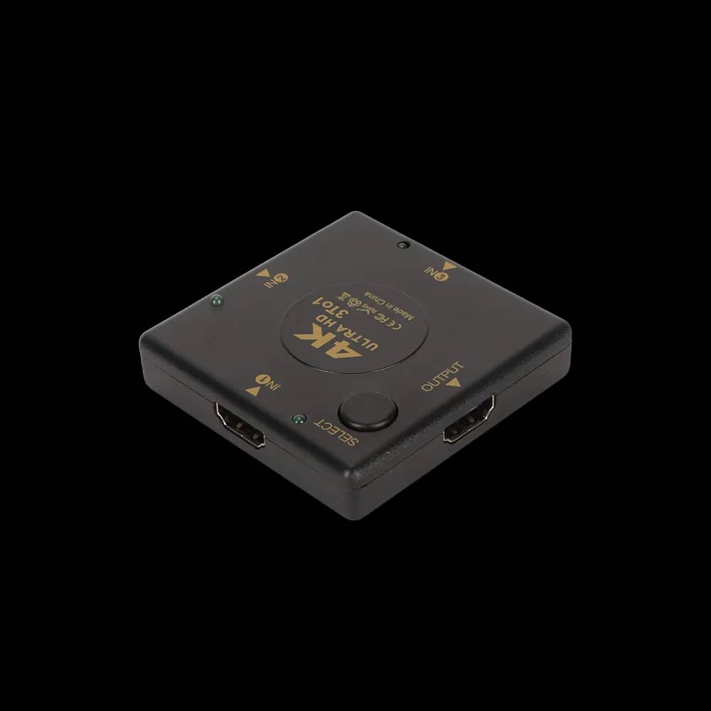 HDMI SWITCH 3X1 SUPPORT 4K, #GT-HDSW3X1 4K60HZ