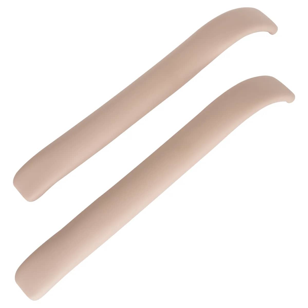REPLACEMENT 2PCS SET ARM COVERS FOR OFFICE CHAIRS HM1093.07 ECRU PU