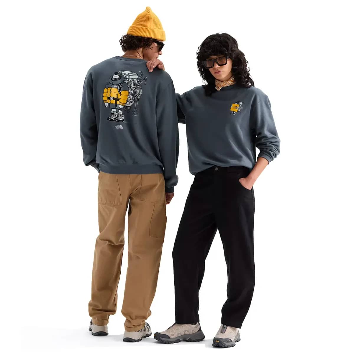Duks Unisex THE NORTH FACE NF0A8JB5RHI1, hiri e mbylltë