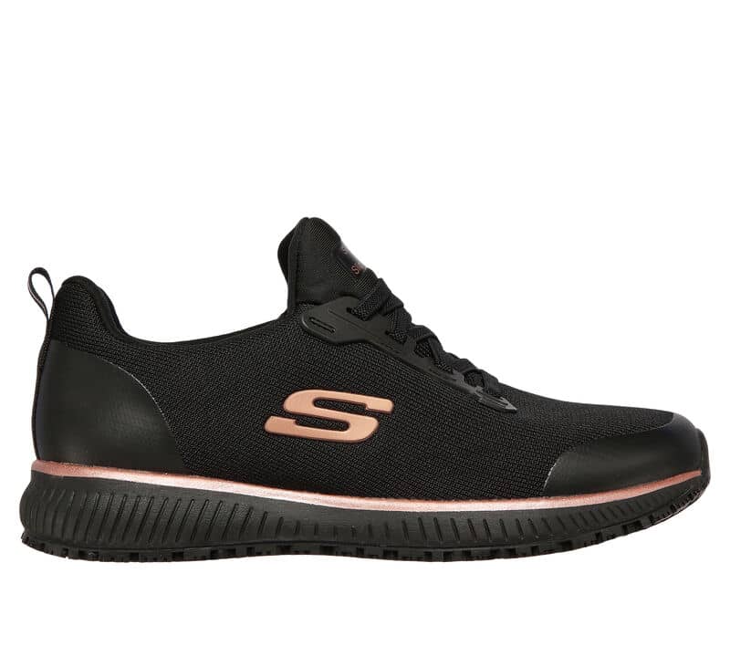 SKECHERS WORK: SQUAD SR 77222EC-BKRG