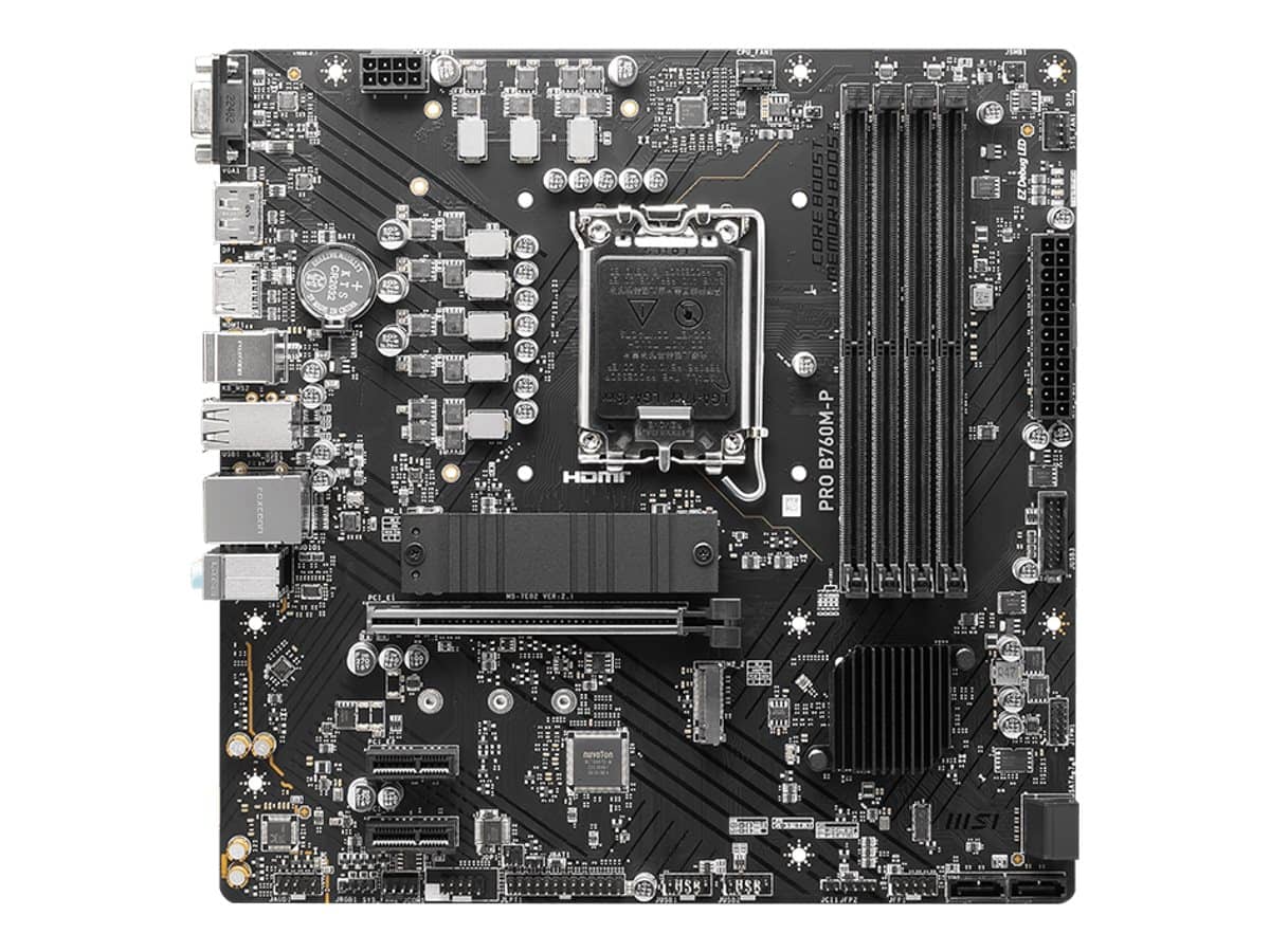 Pllake ame MSI PRO B760M-P - DDR5, LGA1700, mATX