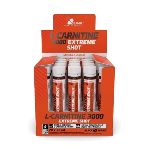 L-Carnitine 3000 Extreme Shot- 20 x 25 ml (cherry)